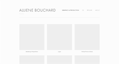 Desktop Screenshot of allienebouchard.com